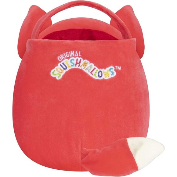 Squishmallows Fifi Fox Plush Treat Pail NEW WITH TAGS - Picture 2 of 4